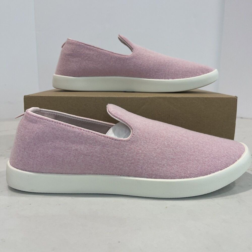Allbirds NEW Mens 10 Wool Loungers Slip On Loafer Sneakers Shoes Calm Taupe Pink